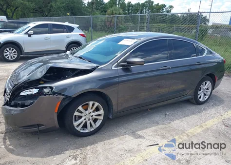 2016 Chrysler 200 Touring из США, поврежденный, VIN 1C3CCCFB5GN186232